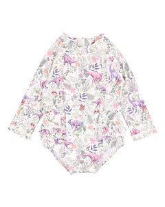 Bebe - Rory Print LS Sunsuit