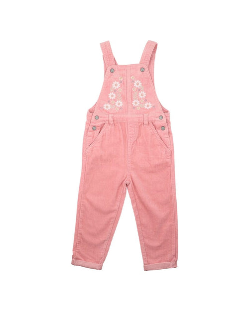 Bebe - Thea Embroidered Cord Overall Pink
