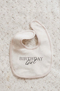 Bencer & Hazelnut - Bib | Birthday Girl