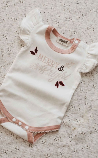 Bencer & Hazelnut Bodysuit - Merry & Bright Bodysuit Bencer & Hazelnut 