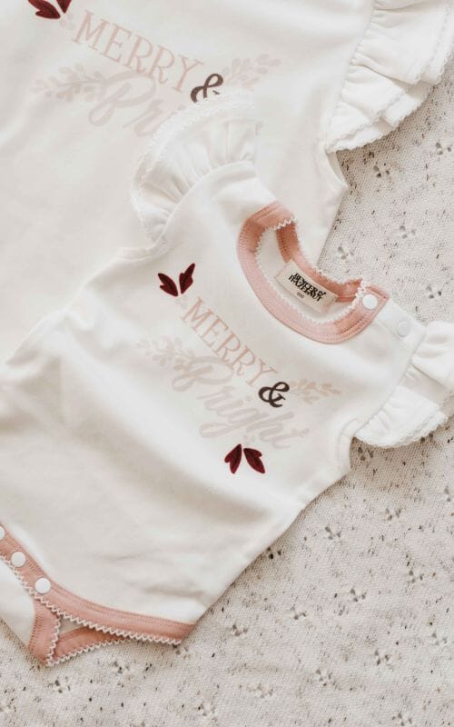 Bencer & Hazelnut Bodysuit - Merry & Bright Bodysuit Bencer & Hazelnut 