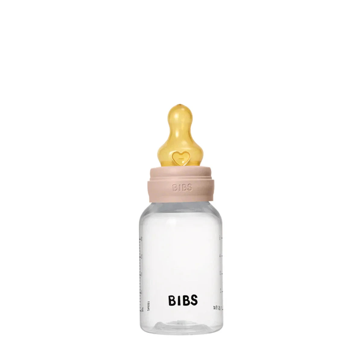 BIBS Dummies - Baby Bottle 150ml Latex | Blush Mealtime BIBS Dummies 