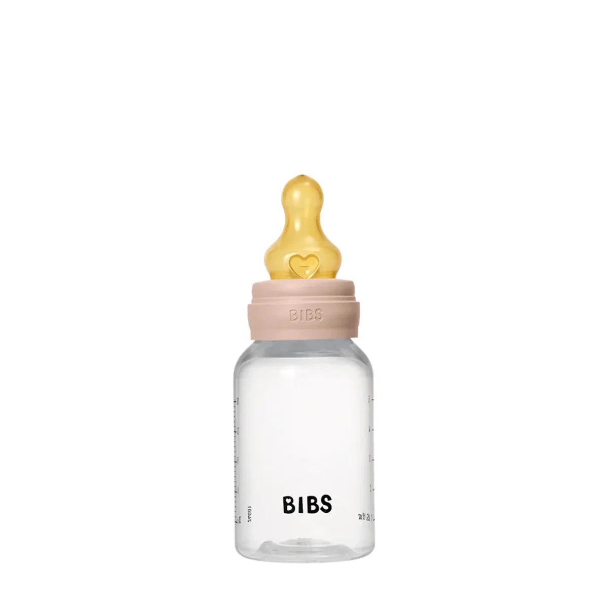 BIBS Dummies - Baby Bottle 150ml Latex | Blush Mealtime BIBS Dummies 
