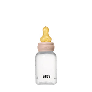 BIBS Dummies - Baby Bottle 150ml Latex | Blush