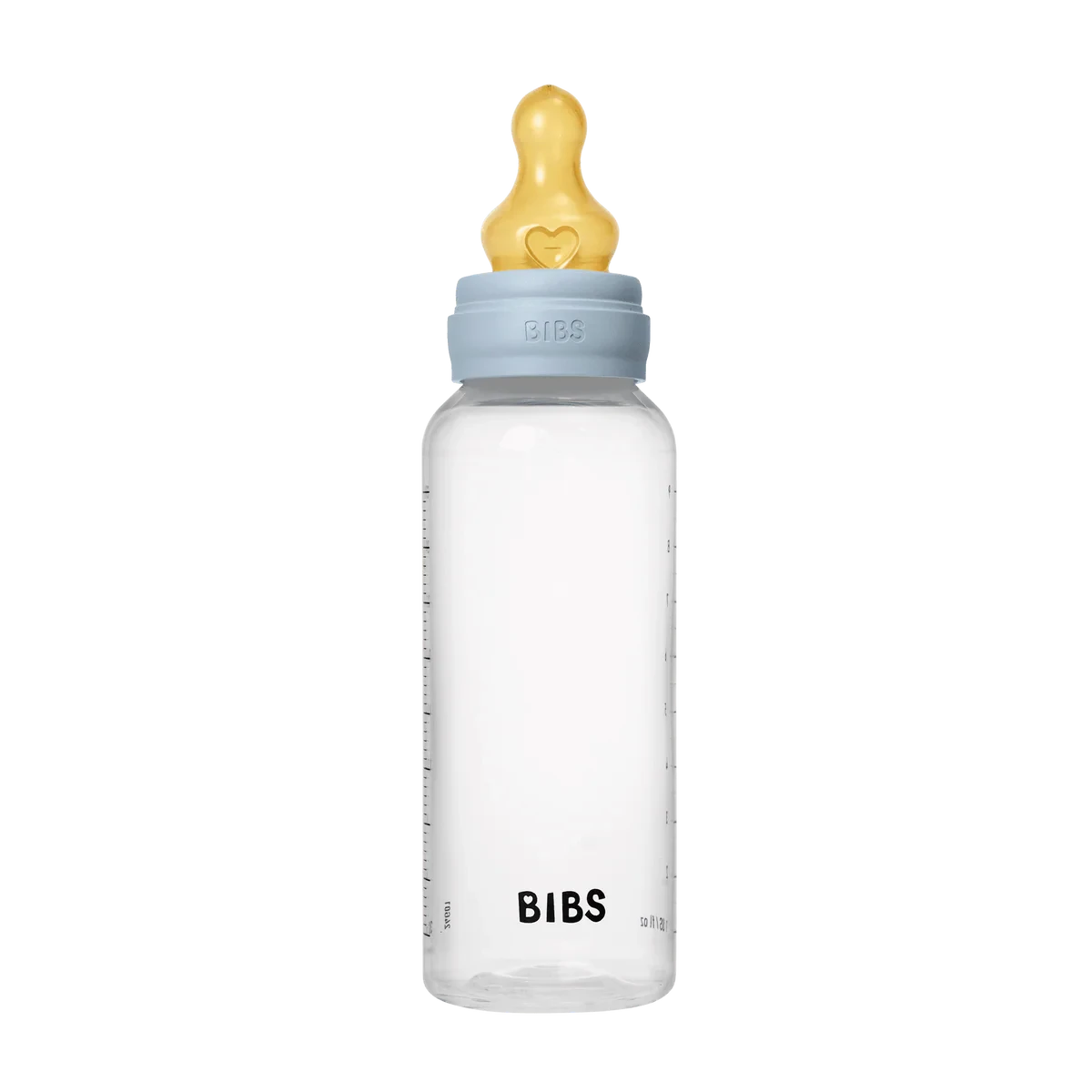 BIBS Dummies - Baby Bottle 270ml Latex | Baby Blue Mealtime BIBS Dummies 