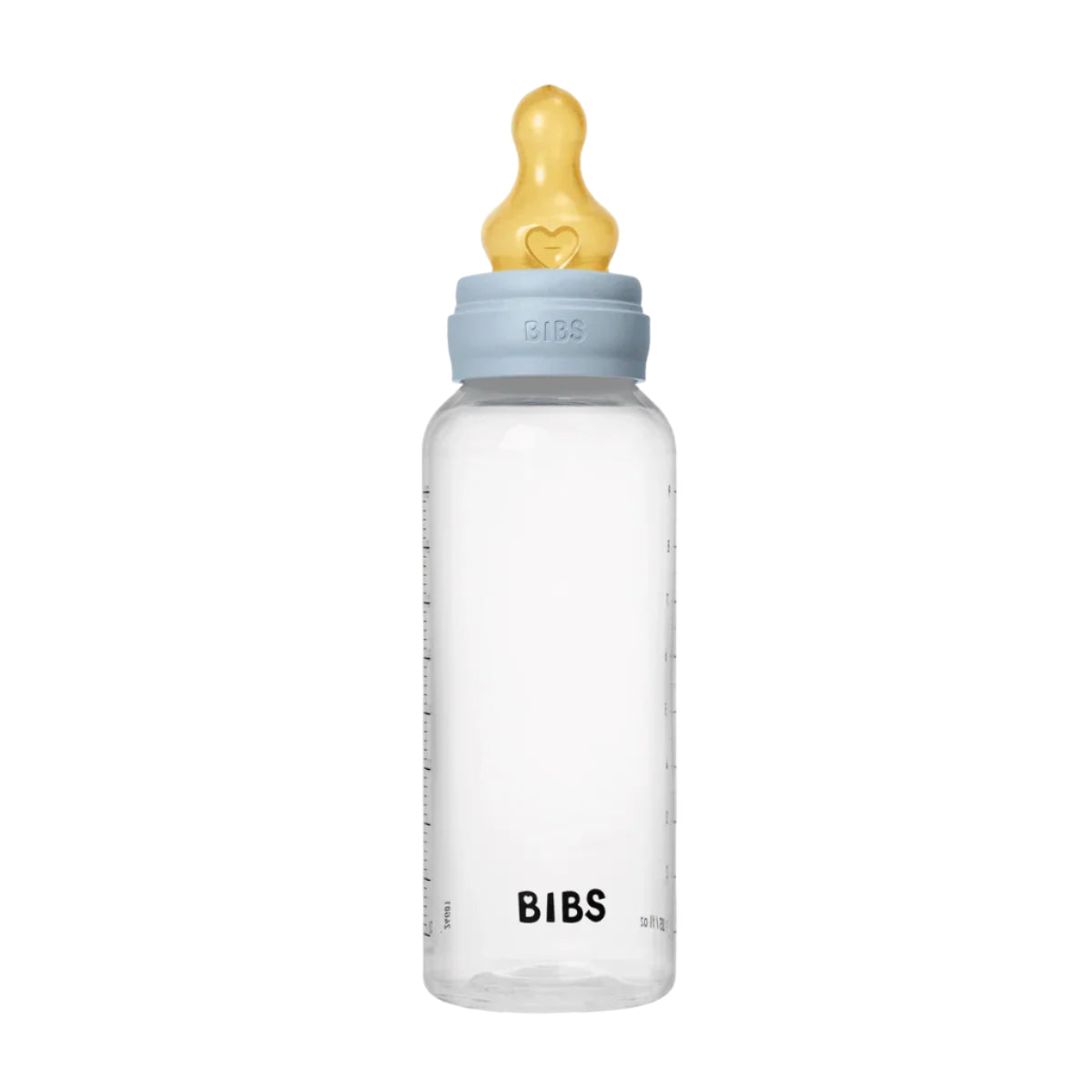 BIBS Dummies - Baby Bottle 270ml Latex | Baby Blue Mealtime BIBS Dummies 
