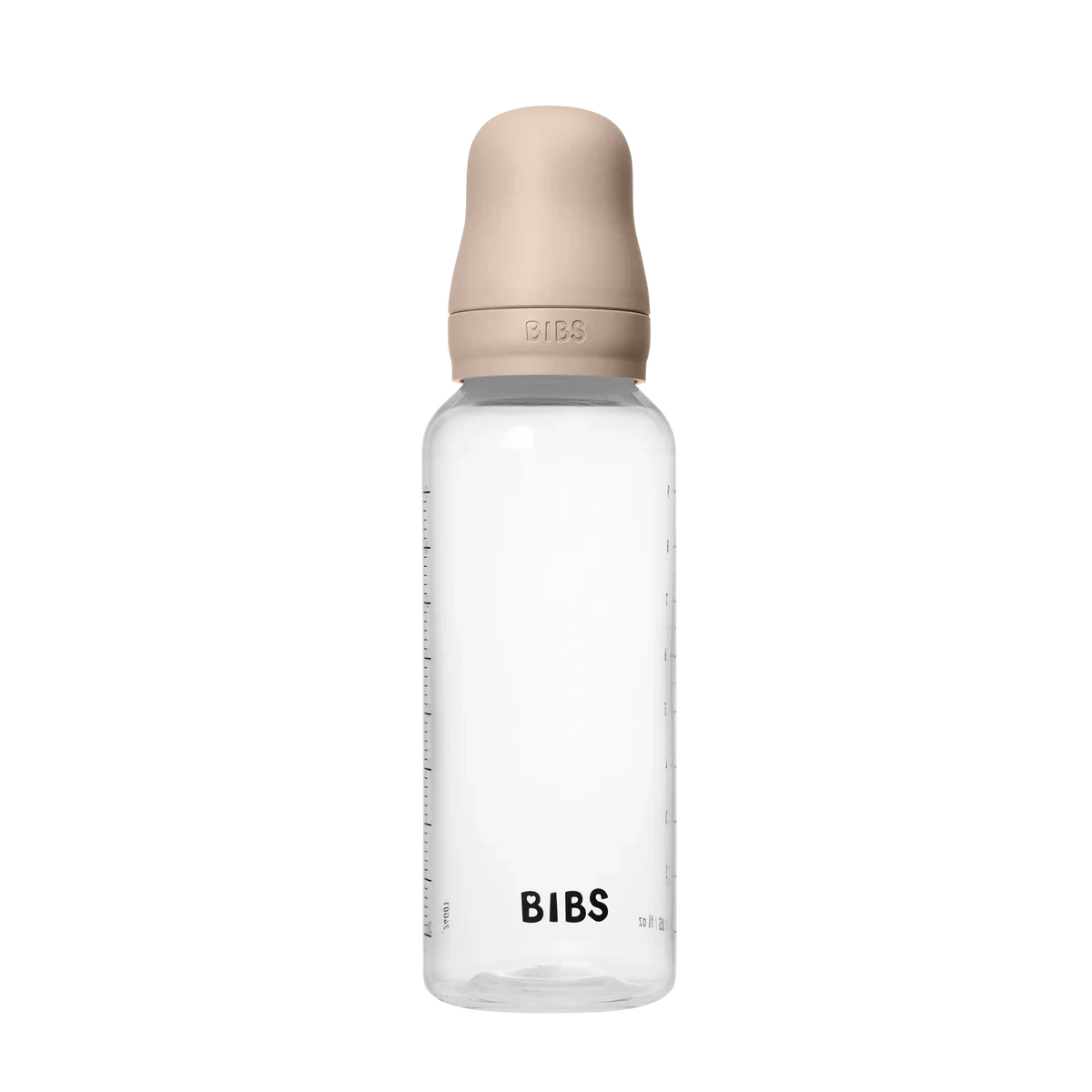 BIBS Dummies - Baby Bottle 270ml Latex | Blush Mealtime BIBS Dummies 