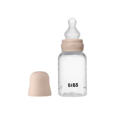 BIBS Dummies - Baby Bottle Complete Set 150ml Silicone | Blush Mealtime BIBS Dummies 