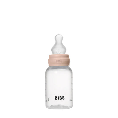 BIBS Dummies - Baby Bottle Complete Set 150ml Silicone | Blush Mealtime BIBS Dummies 