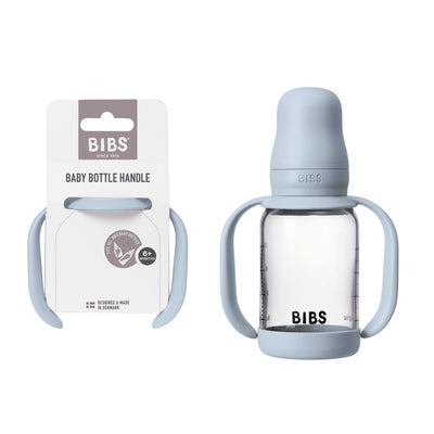 BIBS Dummies - Baby Bottle Handle | Baby Blue Mealtime BIBS Dummies 