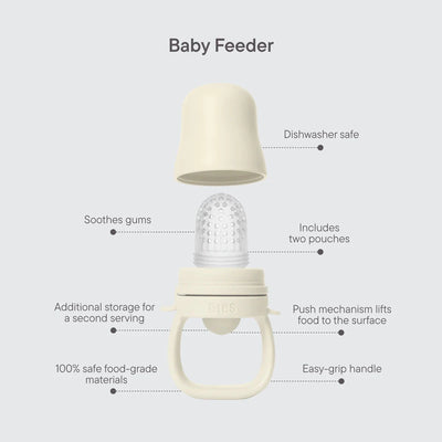 BIBS Dummies - Baby Feeder | Blush Mealtime BIBS Dummies 