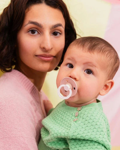 BIBS Dummies - Fusion Colour | Blush/Woodchuck Mix Dummies BIBS Dummies 
