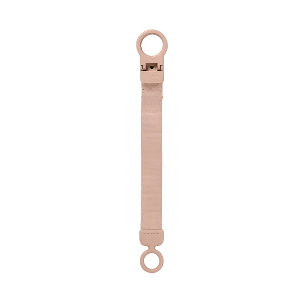 BIBS Dummies - Pacifier Clip Loop | Blush Dummy Clip BIBS Dummies 