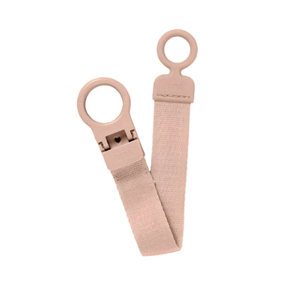 BIBS Dummies - Pacifier Clip Loop | Blush Dummy Clip BIBS Dummies 