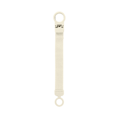 BIBS Dummies - Pacifier Clip Loop | Ivory Dummy Clip BIBS Dummies 