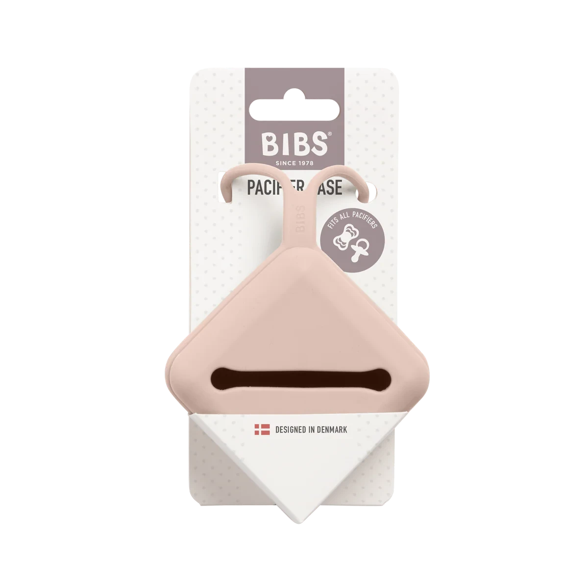 BIBS Dummies - Pacifier Soft Case | Blush Dummies BIBS Dummies 