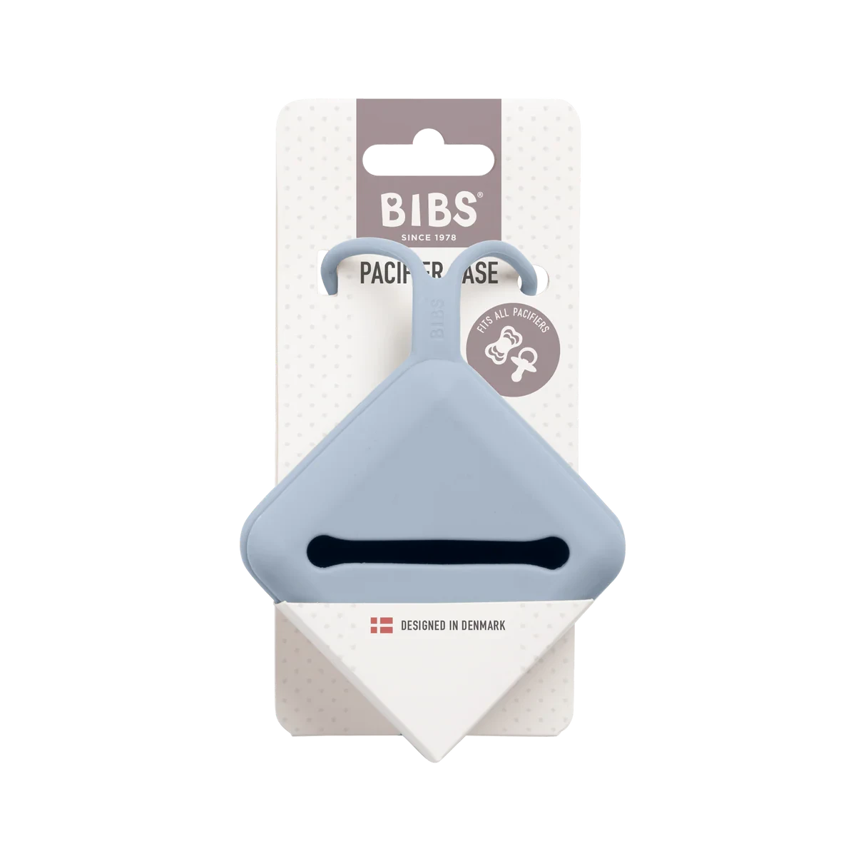 BIBS Dummies - Pacifier Soft Case | Dusty Blue Dummies BIBS Dummies 