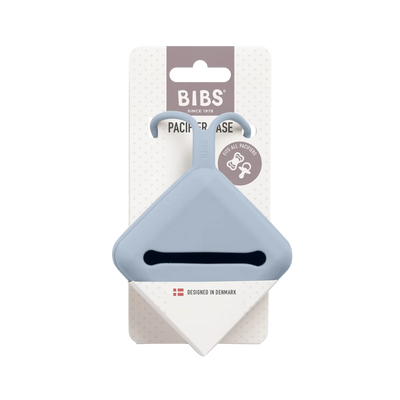 BIBS Dummies - Pacifier Soft Case | Dusty Blue Dummies BIBS Dummies 