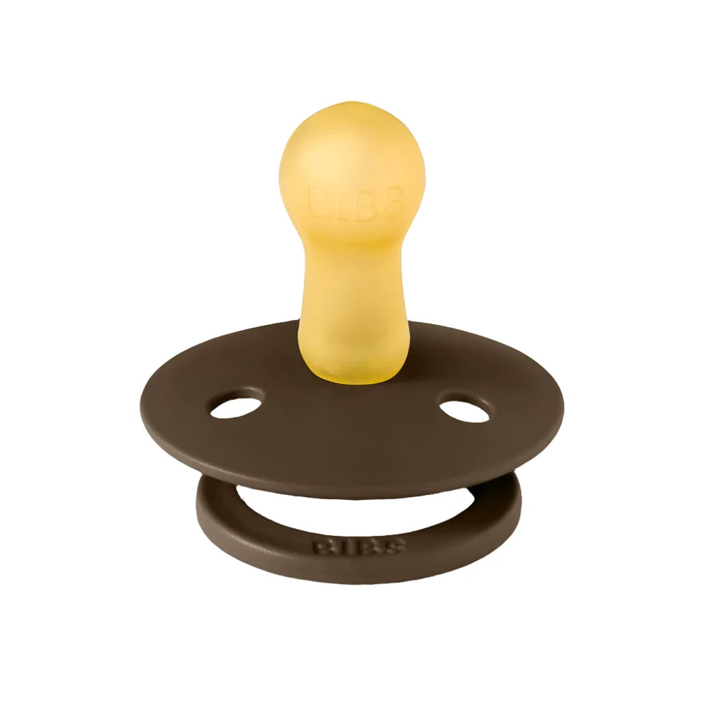 BIBS Dummies - Round 2 Pk Mocha/Dark Oak Dummies BIBS Dummies 