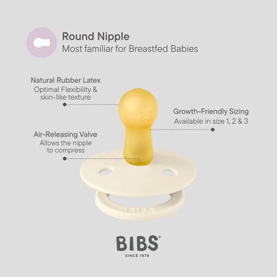 BIBS Dummies - Round Latex | Luna/Deep Space Dummies BIBS Dummies 