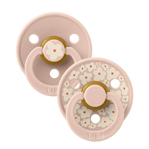 BIBS Dummies - Studio 2 Pk Jasmine Blush Mix