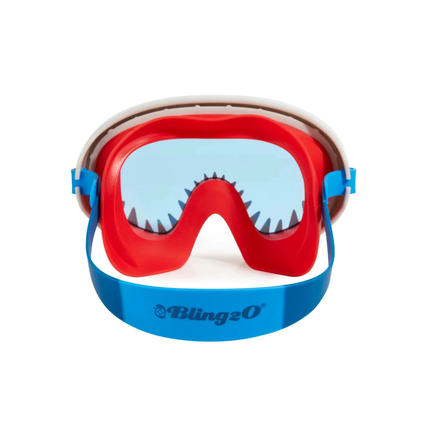 Bling2o - Swim Goggles Mask | Shark Attack Chewy Blue Goggles Bling2o 
