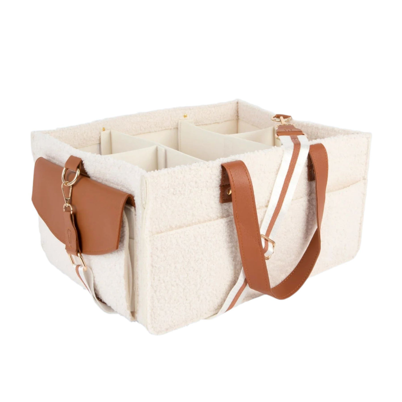 Bunnie Caddie - Teddy Cream Nappy Bags Bunnie Caddie 