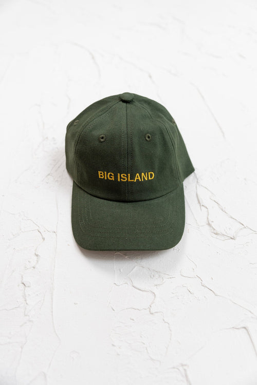 Cinnamon Baby - Adult Big Island Cap | Olive