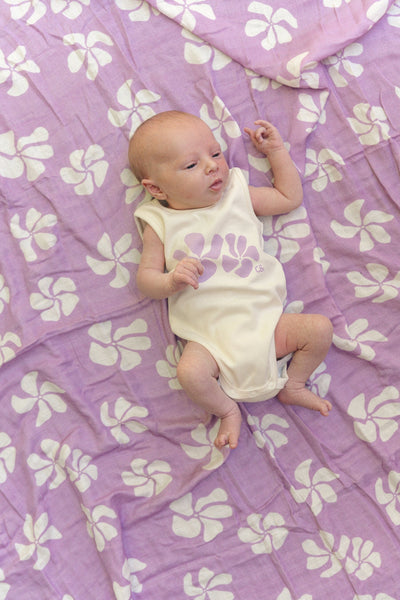 Cinnamon Baby - Big Island Romper | Lilac Romper Cinnamon Baby 