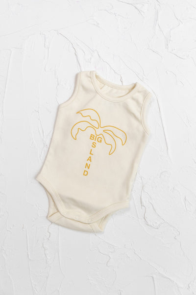 Cinnamon Baby - Big Island Romper | Mustard Romper Cinnamon Baby 