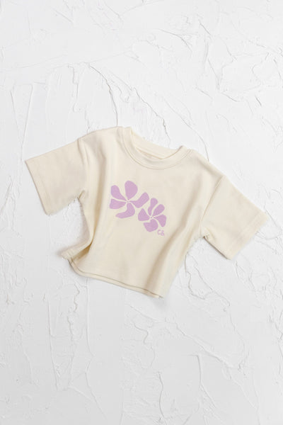 Cinnamon Baby - Big Island Tee | Lilac Short Sleeve T-Shirt Cinnamon Baby 