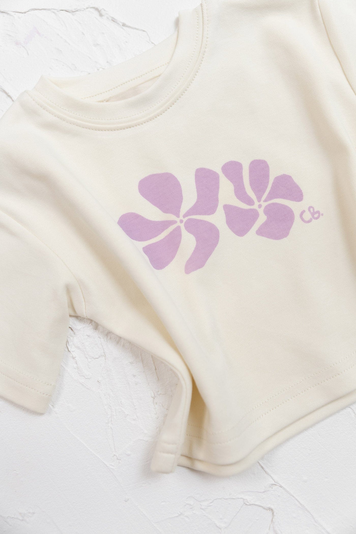 Cinnamon Baby - Big Island Tee | Lilac Short Sleeve T-Shirt Cinnamon Baby 