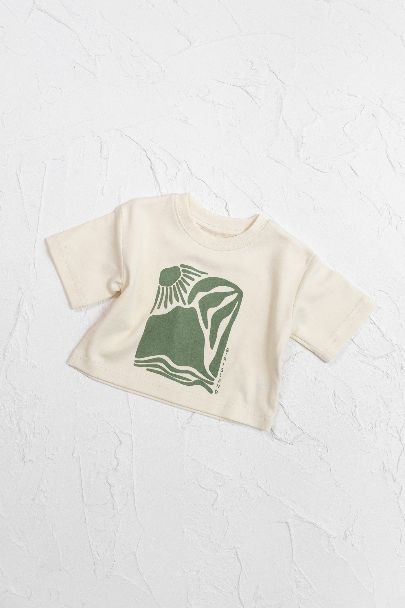 Cinnamon Baby - Big Island Tee | Olive Short Sleeve T-Shirt Cinnamon Baby 