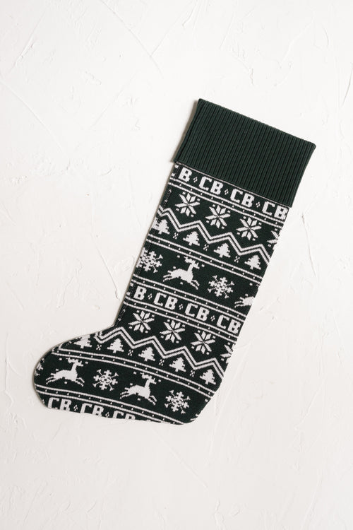 Cinnamon Baby - Christmas Stocking | Green - PREORDER