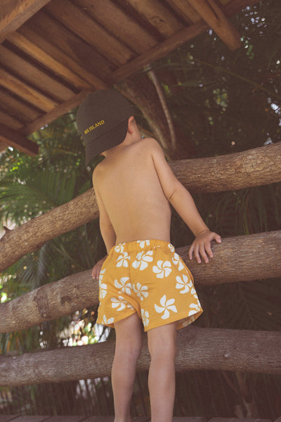 Cinnamon Baby - Honolulu Board Shorts | Mustard Boardshorts Cinnamon Baby 