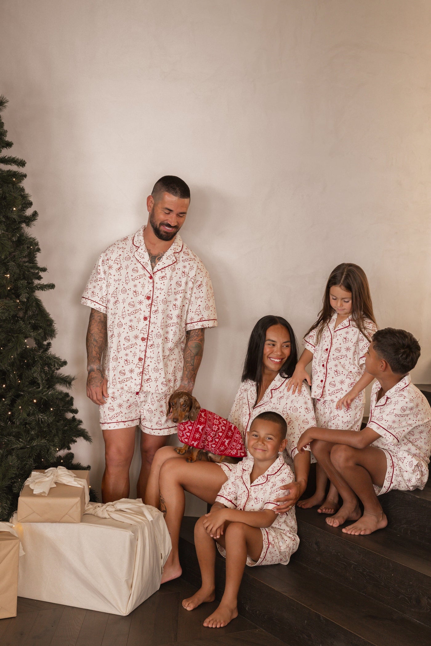 Cinnamon Baby - Jolly Pyjamas | Cream - PREORDER Short Sleeve Pyjamas Cinnamon Baby 
