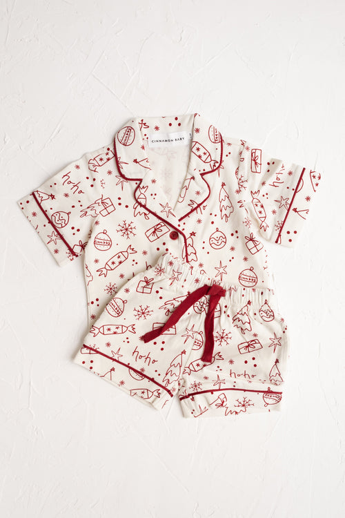 Cinnamon Baby - Jolly Pyjamas | Cream - PREORDER