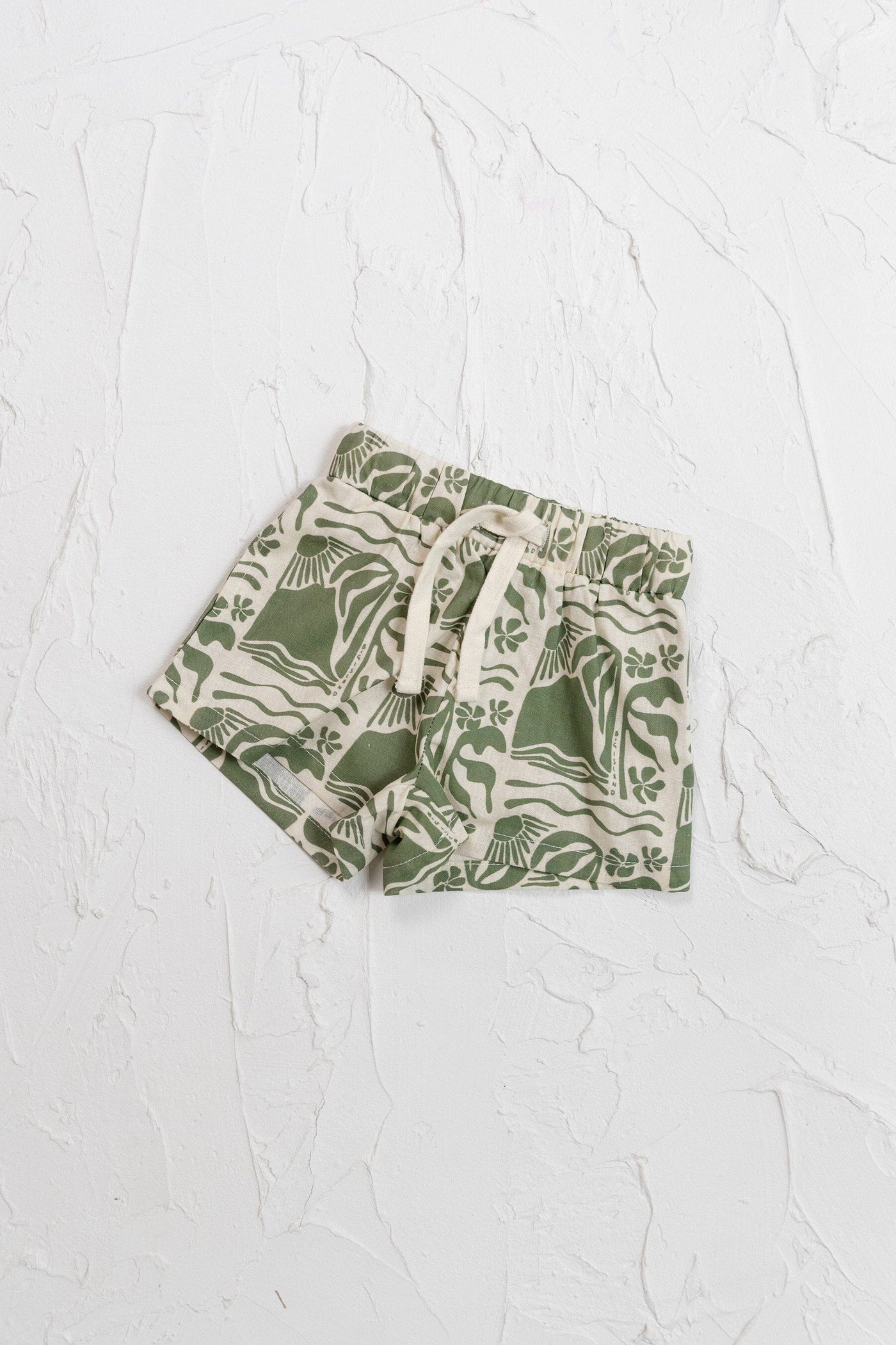 Cinnamon Baby - Linen Shorts | Olive Shorts Cinnamon Baby 