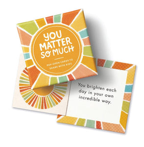 Compendium - Thoughtfulls for Kids Pop-Open Cards - You Matter So Much