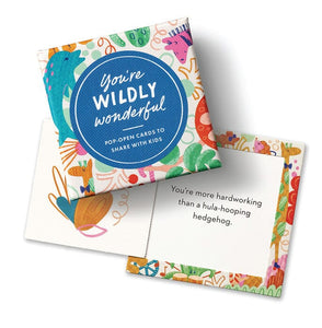 Compendium - Thoughtfulls for Kids Pop-Open Cards - You're Wildly Wonderful