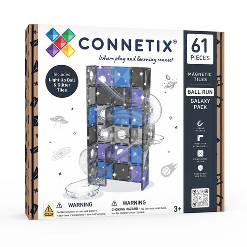 Connetix - Ball Run Galaxy Pack | 61pc