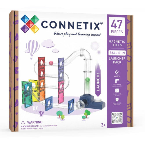 Connetix - Ball Run Launcher Pack | 47pc