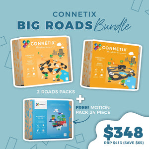 Connetix - Big Roads Bundle