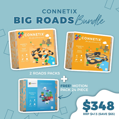 Connetix - Big Roads Bundle Bundle Connetix 