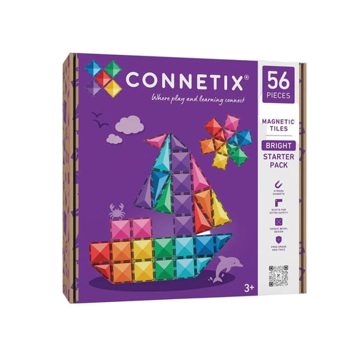 Connetix - Bright Starter Pack | 56 Pc