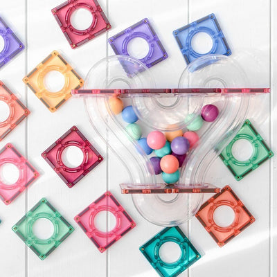Connetix - Pastel Ball Run Bundle Cherrie Baby Boutique 