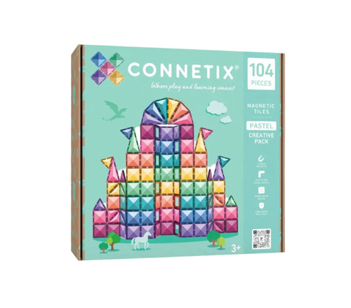 Connetix - Pastel Creative Pack | 104 pc