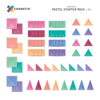 Connetix - Pastel Shapes Bundle Bundle Connetix 