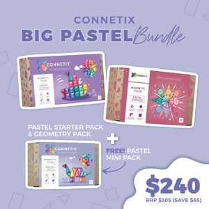 Connetix - Pastel Shapes Bundle