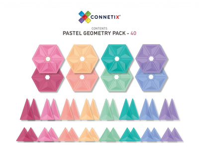 Connetix - Pastel Shapes Bundle Bundle Connetix 